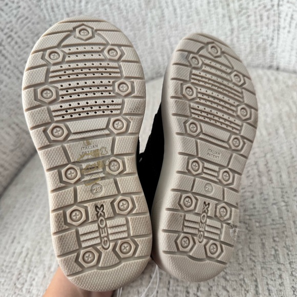 GEOX Boys NEW Suede Leather Boot EU28 Brown High Top Velcro ‘RIDDOCK BOY’ US10.5 - Picture 3 of 6